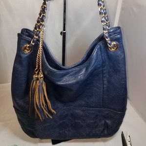 Vegan Leather Big Budda shoulder bag